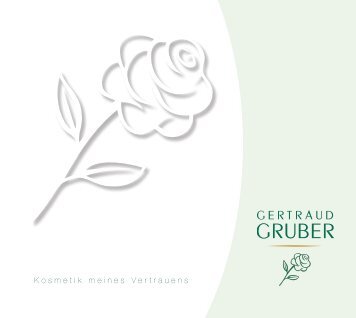 Kosmetik meines Vertrauens - Gertraud Gruber Kosmetik