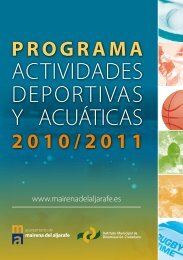 actividades deportivas y acuáticas - Ayuntamiento de Mairena del ...