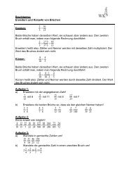 Erweitern und KÃ¼rze4n von BrÃ¼chen 15 10 3 2 Beide BrÃ¼che haben ...