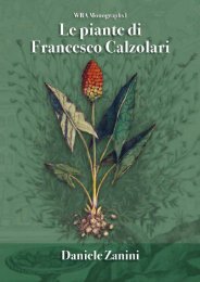 Le piante di Francesco Calzolari - SocietÃ  Botanica Italiana