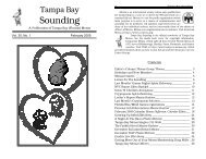 Sounding - Tampa Bay Mensa