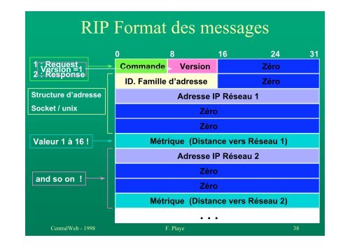 TCP/IP - Le routage dynamique