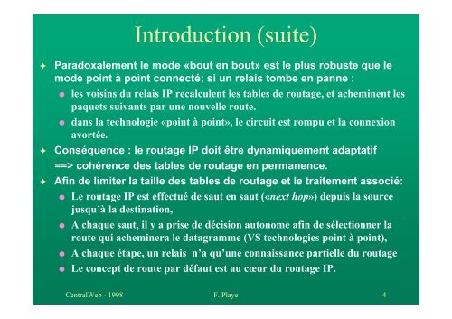 TCP/IP - Le routage dynamique