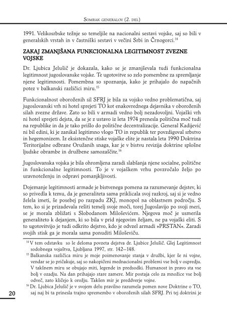 Letnik 5 / oktober 2004 - Slovenska vojska