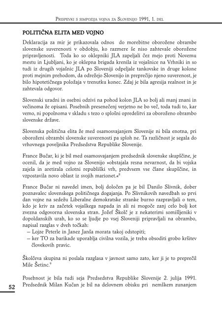 Letnik 5 / oktober 2004 - Slovenska vojska