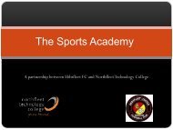 The Sports Academy - Northfleet Technology College