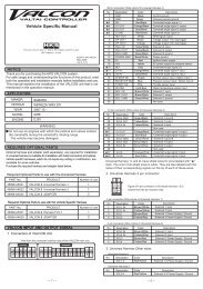 Vehicle Specific Manual - HKS