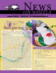 A Quarterly Publication Of Lubbock meals on Wheels January