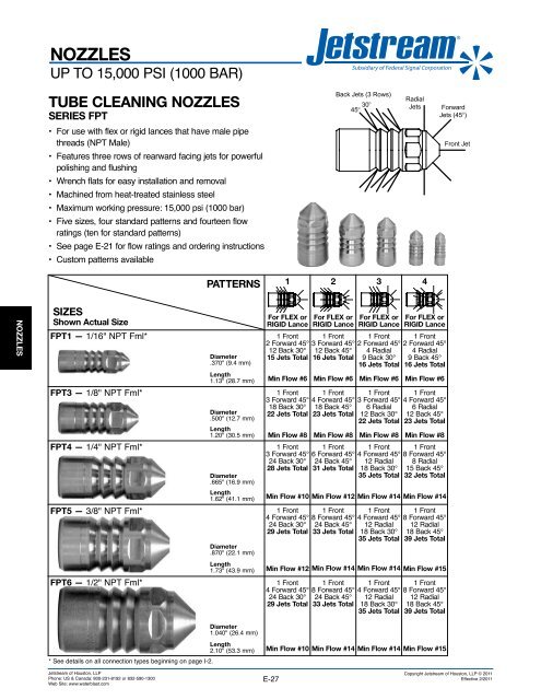 UNxÂ® FLUID ENDS - Jetstream