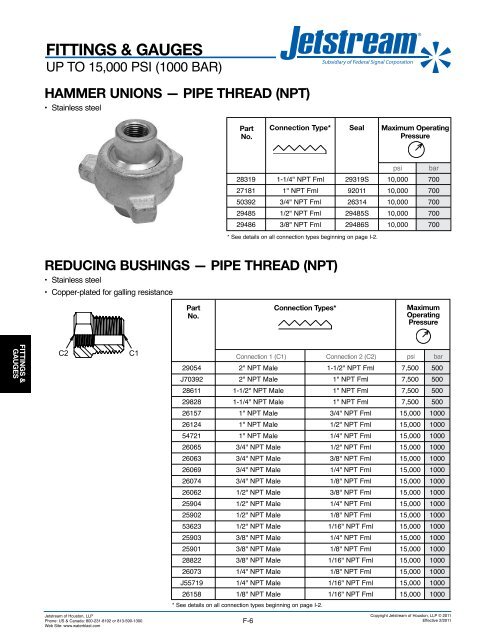 UNxÂ® FLUID ENDS - Jetstream