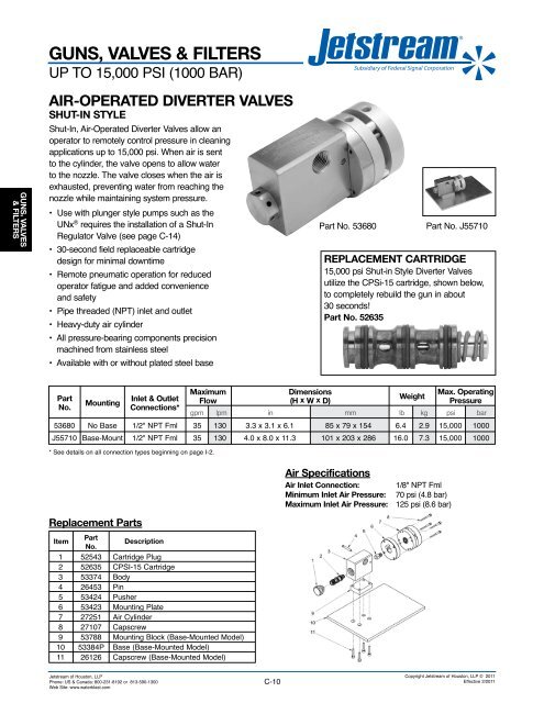 UNxÂ® FLUID ENDS - Jetstream