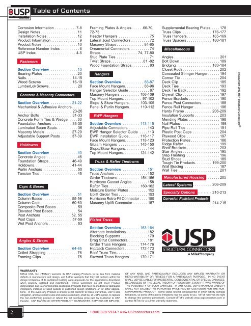 Installation Notes - USP Connectors