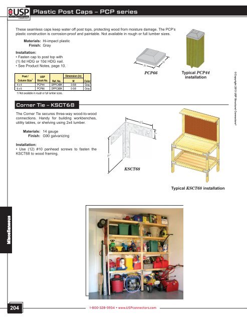 Installation Notes - USP Connectors