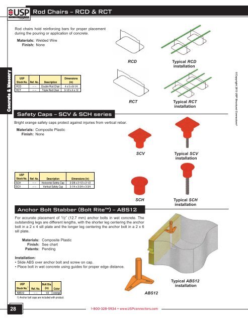 Installation Notes - USP Connectors