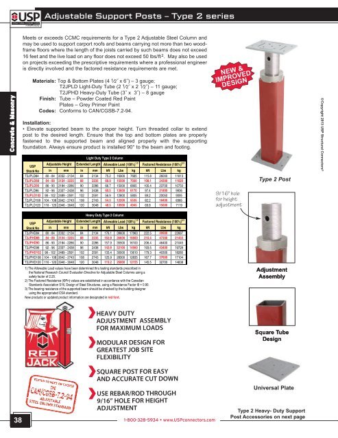 Installation Notes - USP Connectors