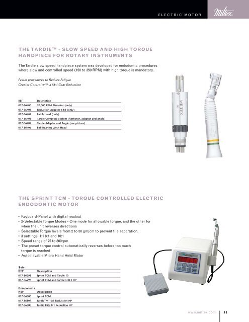 Catalog - Endodontics