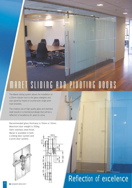 Frameless Glass Brochure - Eboss