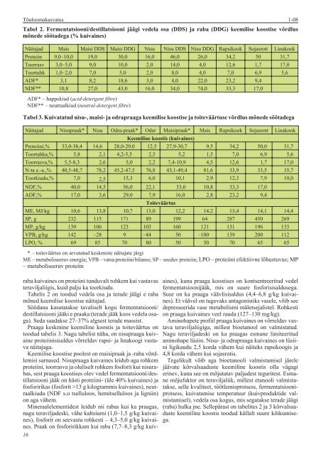 Eesti loomakasvatus 2007. aastal - TÃµuloomakasvatus