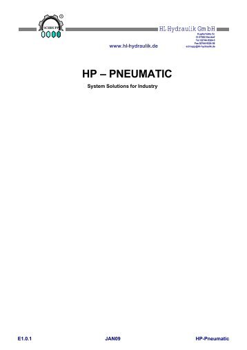 HP â PNEUMATIC - HL Hydraulik GmbH