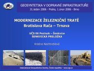 Modernizace Å¾elezniÄnÃ­ tratÄ Bratislava RaÄa - Trnava - igs.cz