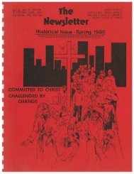 1988 The Newsletter Historical Issue Association of Professional ...