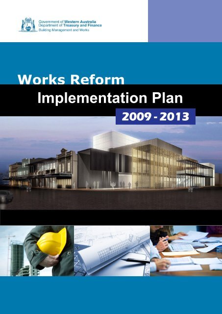 Works Reform Implementation Plan - Department of Finance