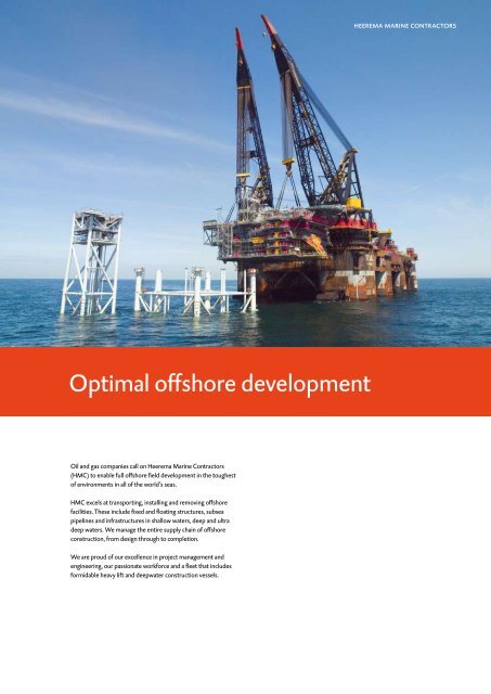 Corporate brochure - Heerema Marine Contractors - Heerema Group