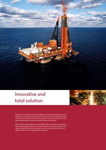 Corporate brochure - Heerema Marine Contractors - Heerema Group