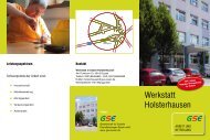Werkstatt Holsterhausen - GSE