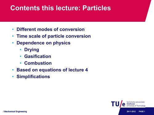 Lecture 5 - Mechanical Engineering