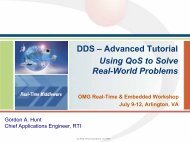 DDS â Advanced Tutorial Using QoS to Solve Real-World Problems