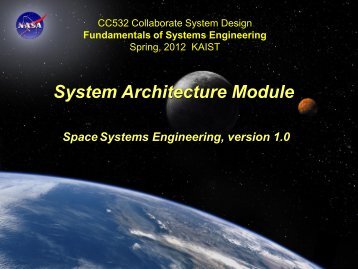 System Architecture Module - Systems Modeling Simulation Lab ...