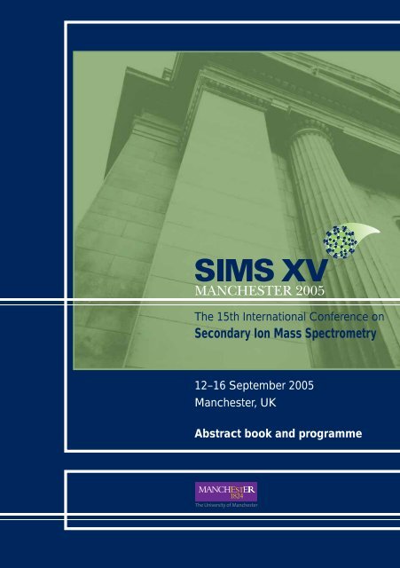 Secondary Ion Mass Spectrometry - International SIMS Society