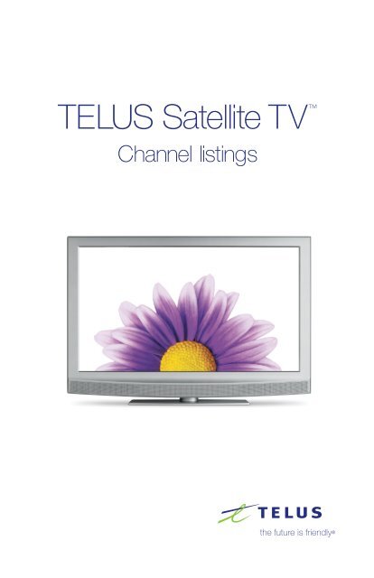 Channel listings - Telus