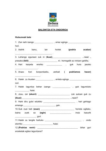 baldintza eta ondorioa (pdf 44kb) - Zierbena