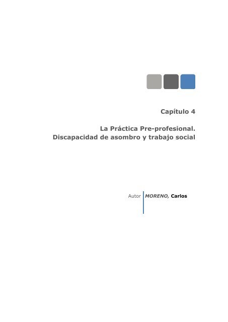 la práctica pre-profesional. capacidad de asombro y trabajo social