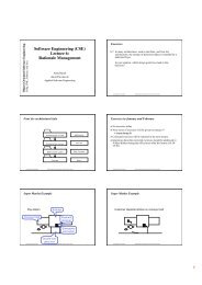 Chapter 7 Addressing Design Goals - Chair for Applied Software ...