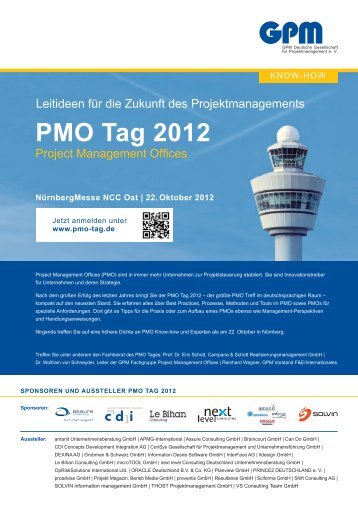 pmo tag 2012 - itdesign GmbH