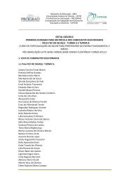 Para ler o Edital 020/2012 - CIPEAD - Universidade Federal do ...