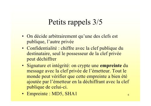 La PKI de test du CRU