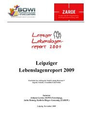Leipziger Lebenslagenreport 2009