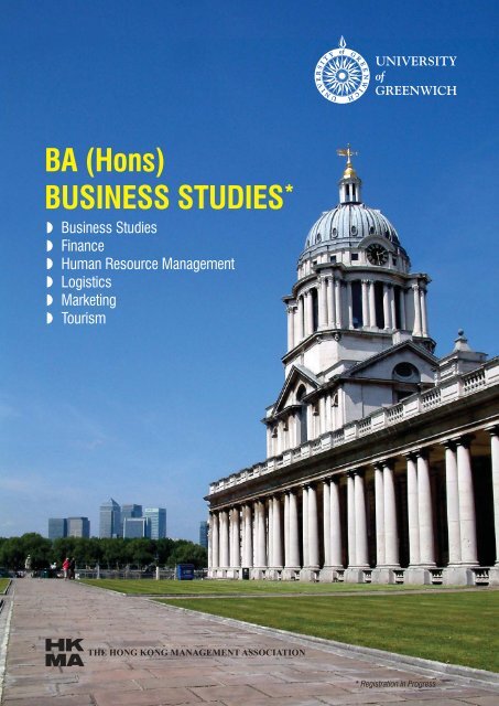 BA(Hons)Business Studies - Hong Kong Management Association