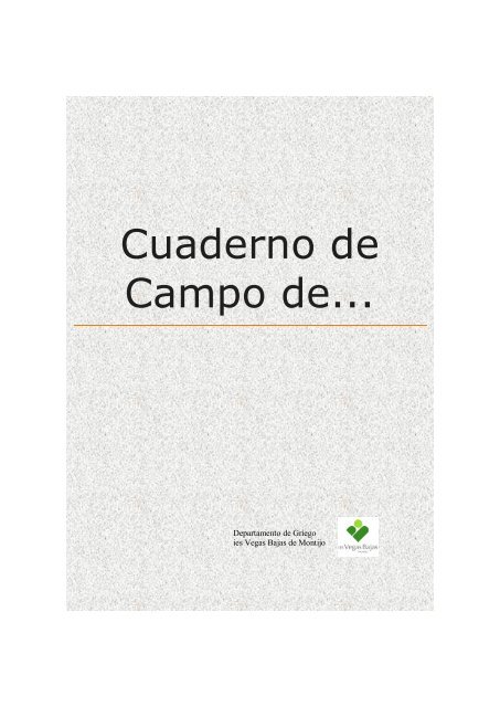 Cuaderno de Campo de...