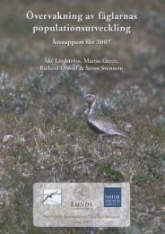 Ãrsrapport fÃ¶r 2007 - Forskning - Lunds universitet