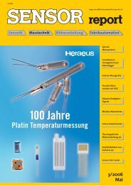 deutsch - Heraeus Sensor Technology