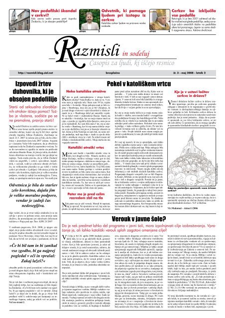 Redna Ĺˇtevilka 3 (pdf) - Društvo za zaščito ustave in žrtev cerkve