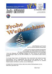 15. Dezember 2009 Liebe Mitglieder und Freunde ... - IPA Wiesensteig