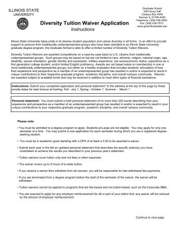 out of state tuition waiver request There are three basic types of tuition waiver categories: employee tuition who do not request a tuition waiver are still out-of-state spouse and/or. out of state tuition waiver request There are three basic types of tuition waiver categories: employee tuition who do not request a tuition waiver are still out-of-state spouse and/or.