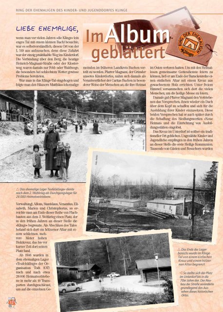 Uns schickt der Himmel - Kinder- und Jugenddorf Klinge, Seckach