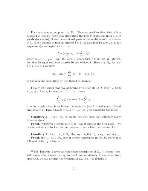 Some basic results on Sturmian words